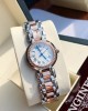 Longines PrimaLuna Quartz 26.5 Stainless Steel / Pink Gold / Diamond / Silver - Roman / Bracelet