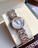 Longines PrimaLuna Quartz 26.5 Stainless Steel / Pink Gold / Diamond / Silver - Roman / Bracelet