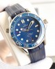 Omega Seamaster Diver 300M Master Co-Axial 42 Stainless Steel / Blue / Rubber