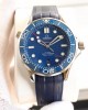 Omega Seamaster Diver 300M Master Co-Axial 42 Stainless Steel / Blue / Rubber