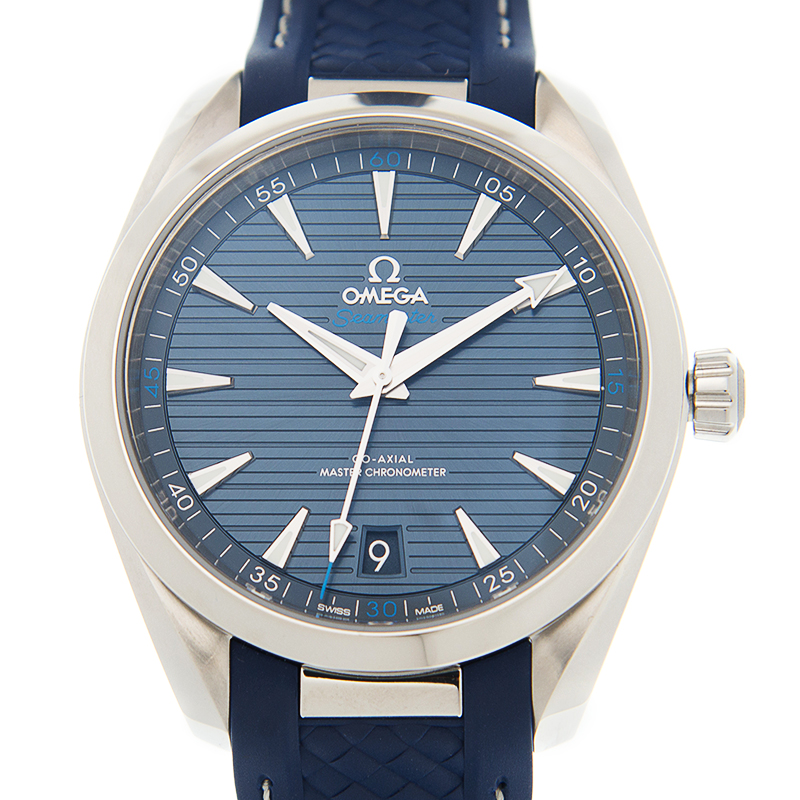 Omega Seamaster Aqua Terra 150M Master Chronometer 41 Stainless Steel / Blue / Rubber