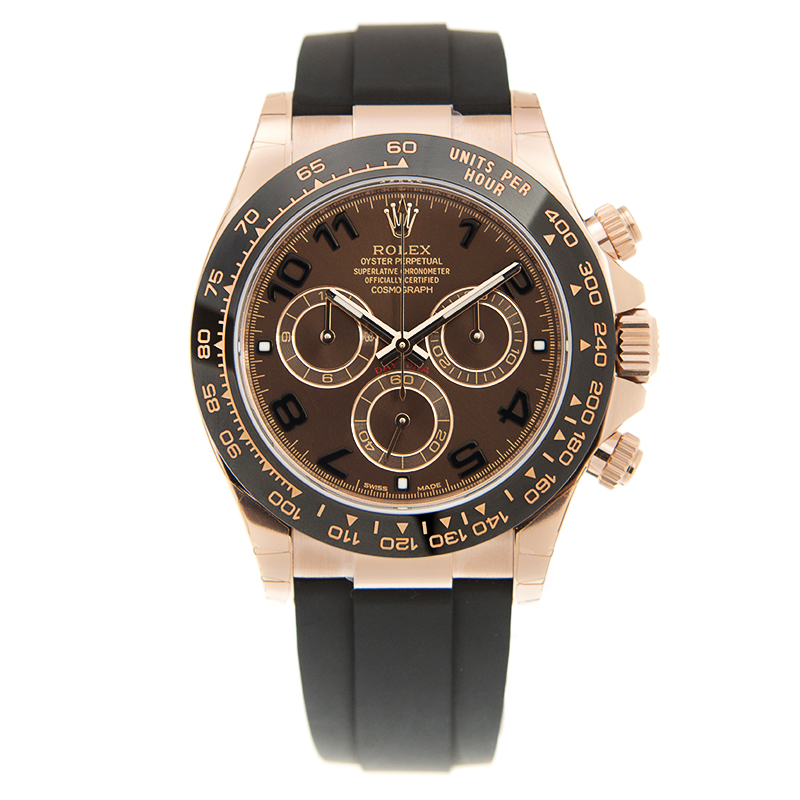 Rolex Daytona Cosmograph Daytona Everose / Cerachrom / Chocolate / Oysterflex