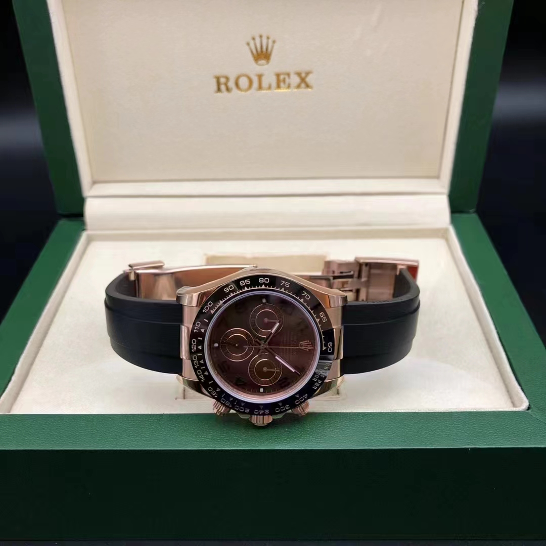 Rolex Daytona Cosmograph Daytona Everose / Cerachrom / Chocolate / Oysterflex