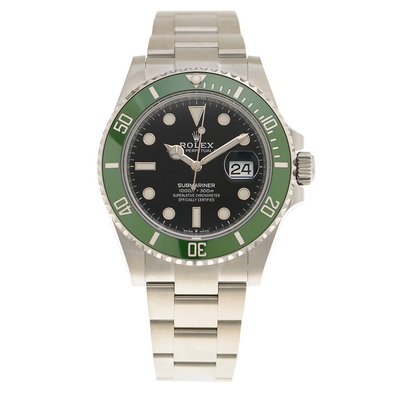 Rolex Submariner Date 41 Stainless Steel / Black / Green Cerachrom