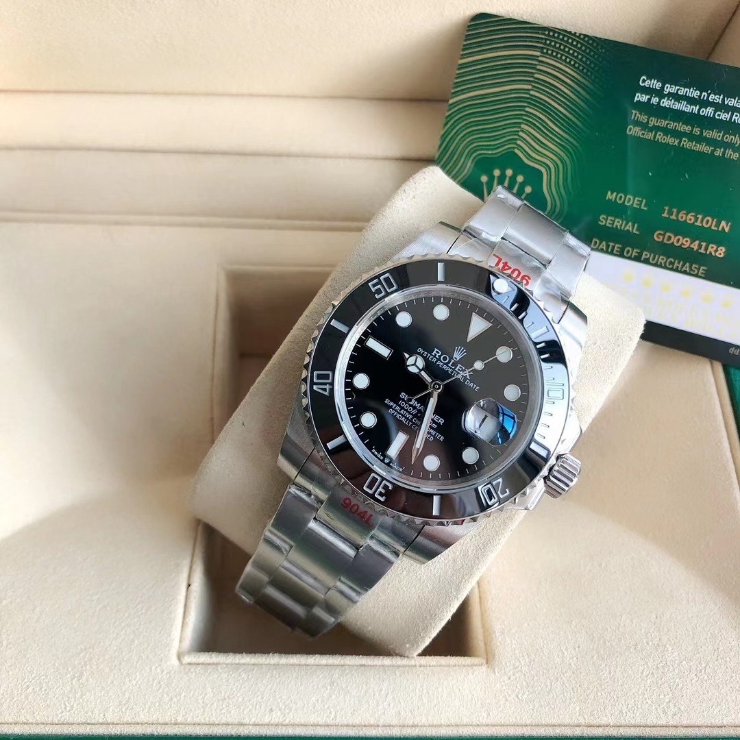 Rolex Submariner Date 41 Stainless Steel / Black / Cerachrom (Use Code "New10" Get 10% Off)