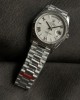 Rolex Day-Date 40 Platinum - Fluted / White - Roman