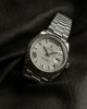 Rolex Day-Date 40 Platinum - Fluted / White - Roman