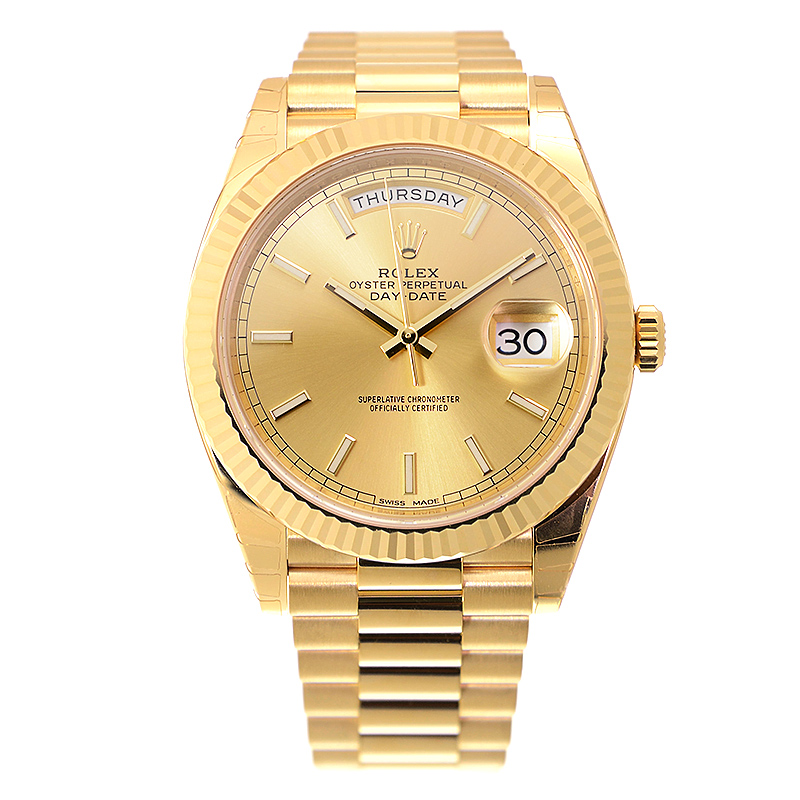 Rolex Day-Date 40 Yellow Gold / Champagne