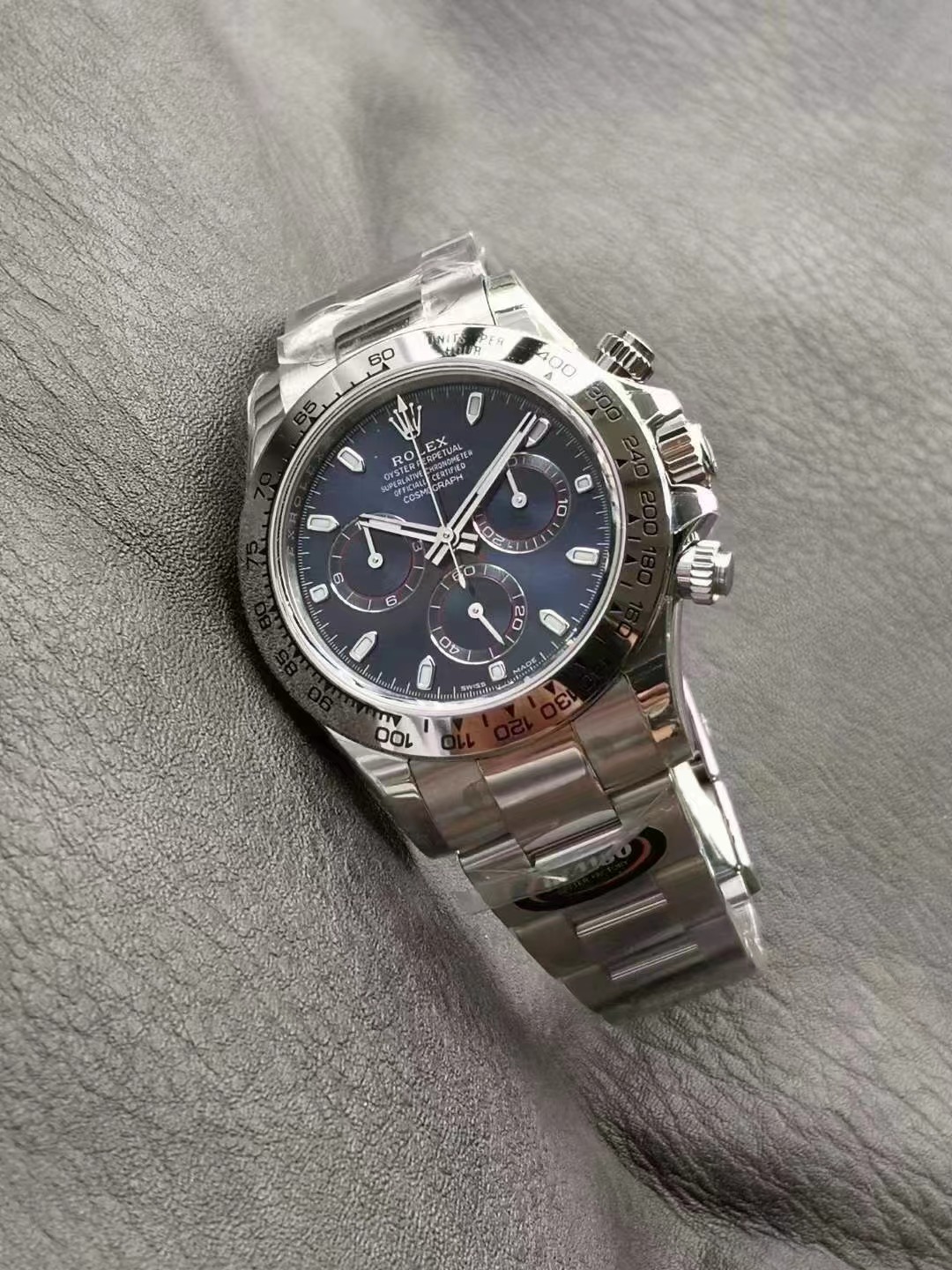 Rolex Cosmograph Daytona White Gold / Blue