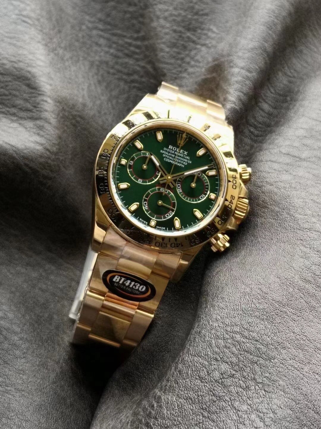 Rolex Cosmograph Daytona Yellow Gold / Green