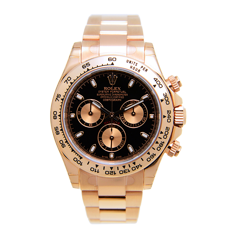 Rolex Cosmograph Daytona Everose / Black