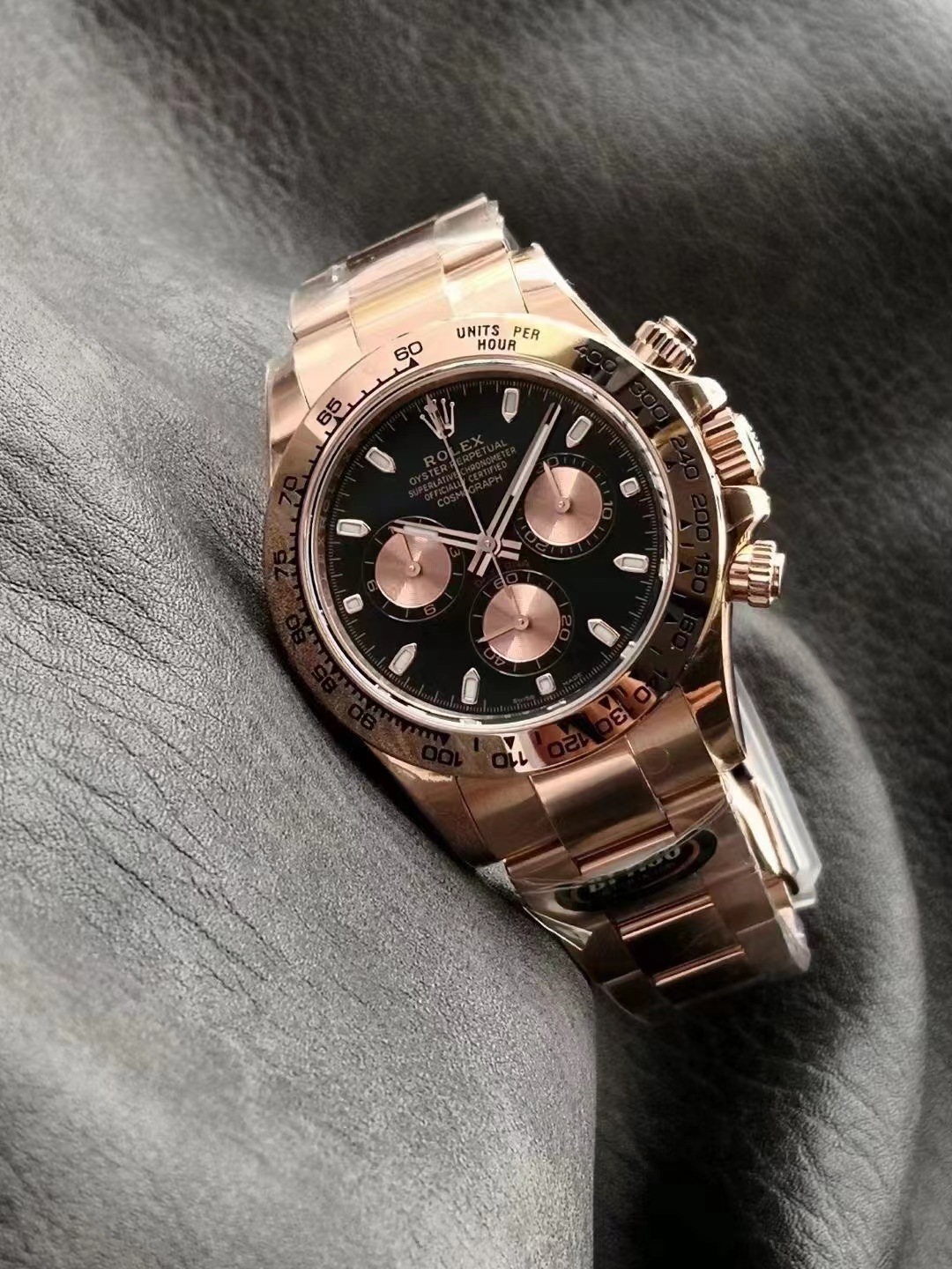 Rolex Cosmograph Daytona Everose / Black