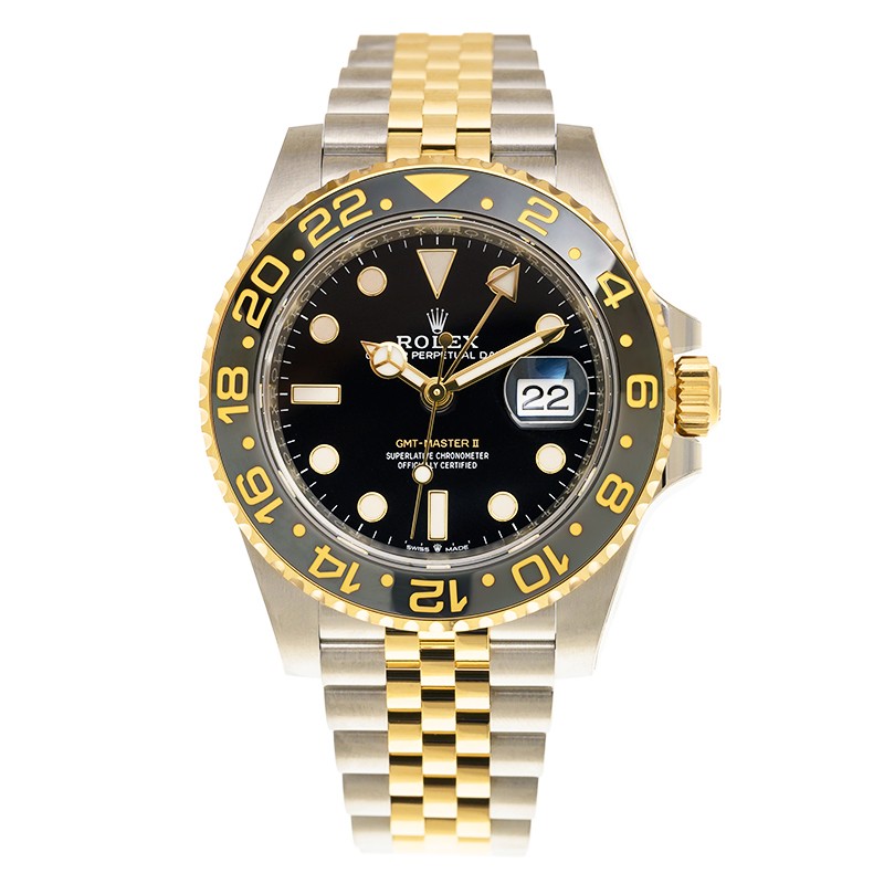 Rolex GMT-Master II Stainless Steel - Yellow Gold / GRNR / Jubilee