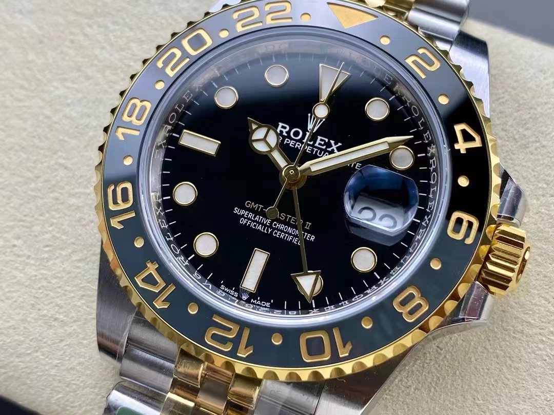 Rolex GMT-Master II Stainless Steel - Yellow Gold / GRNR / Jubilee